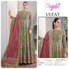 Ulfat 1045 A By Sajida Heavy Embroiderey Work Pakistani Salwar Kameez Wholesale Market In Surat